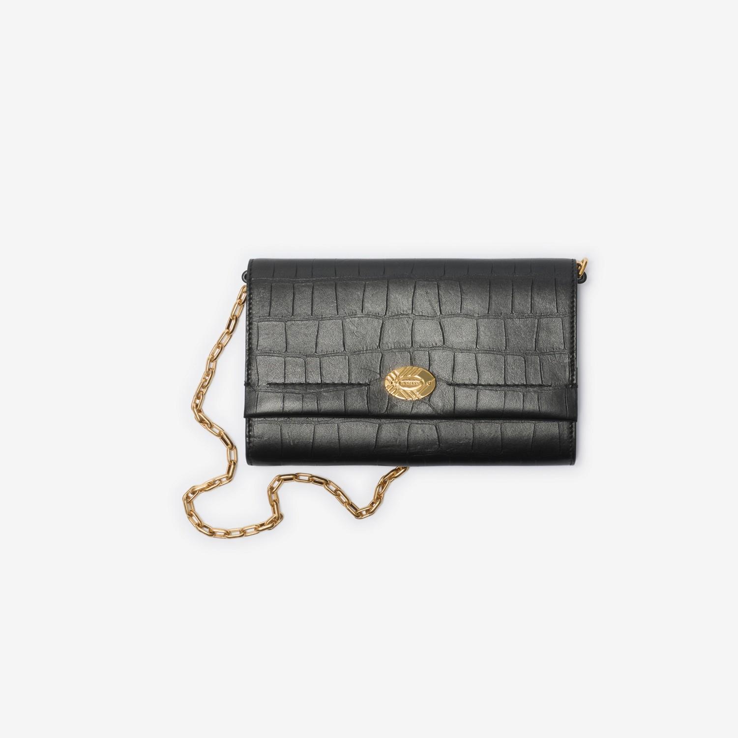 Cotswolds Chain Strap Wallet by BURBERRY