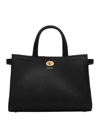 Cotswolds Check Small Leather Tote by BURBERRY