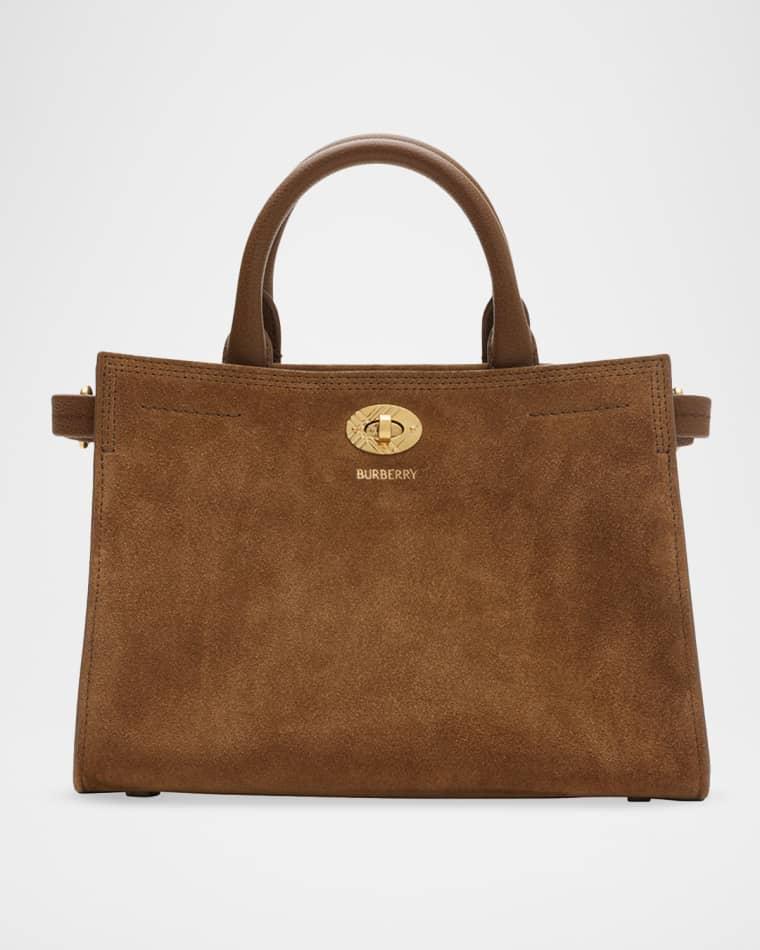 Cotswolds Mini Suede Tote Bag by BURBERRY