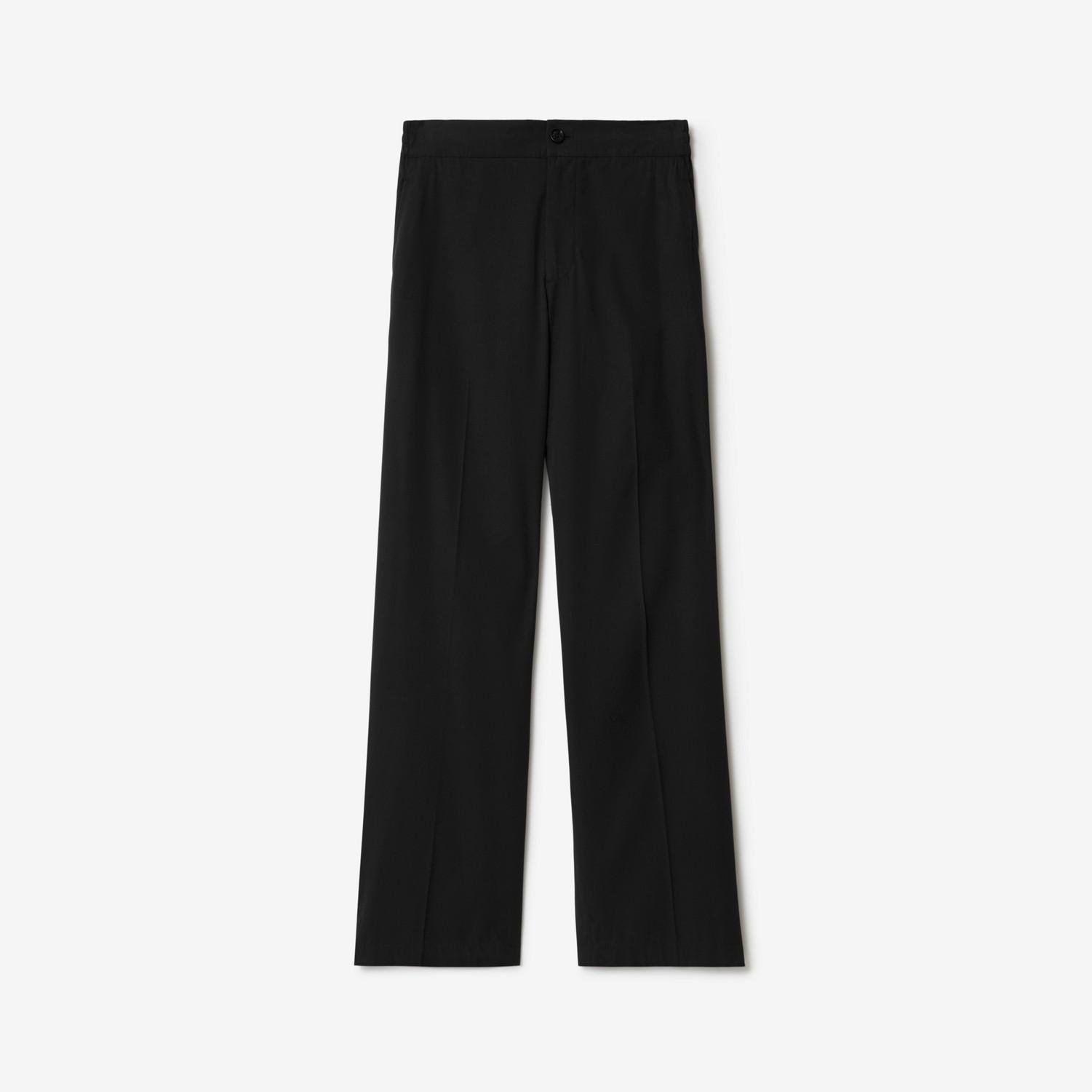 Cotton Blend Tailored Trousers by BURBERRY