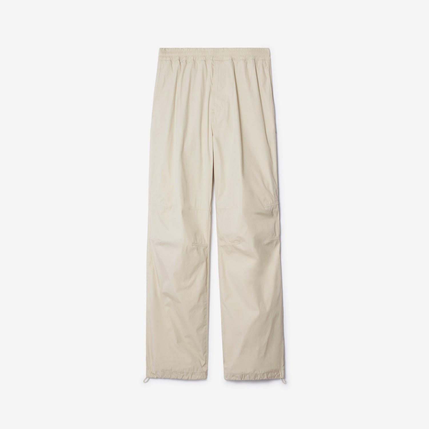 Cotton Blend Trousers by BURBERRY