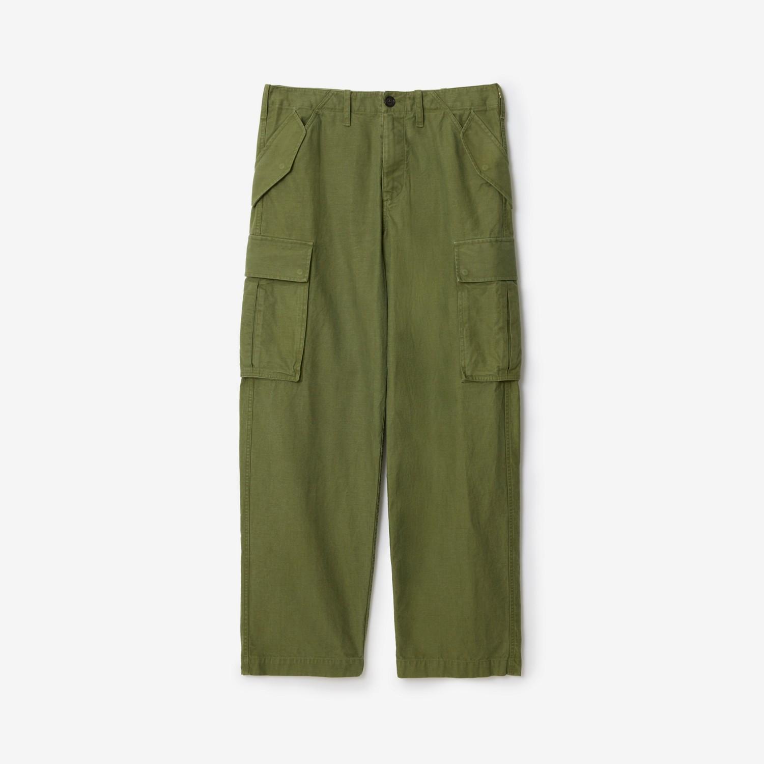 Cotton Cargo Trousers by BURBERRY