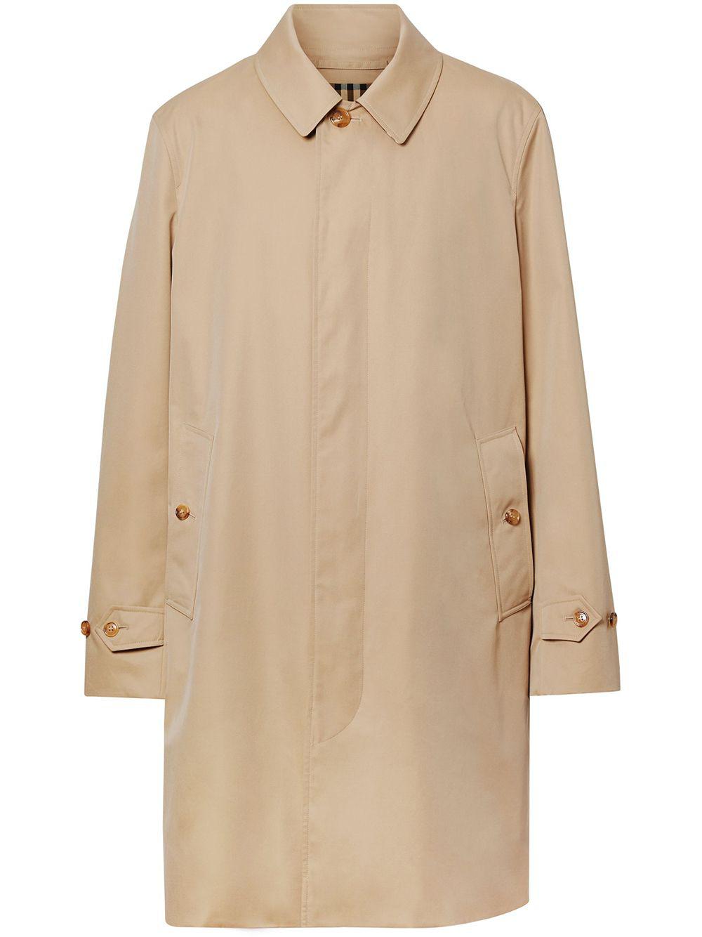 Cotton Gabardine Car Coat by BURBERRY