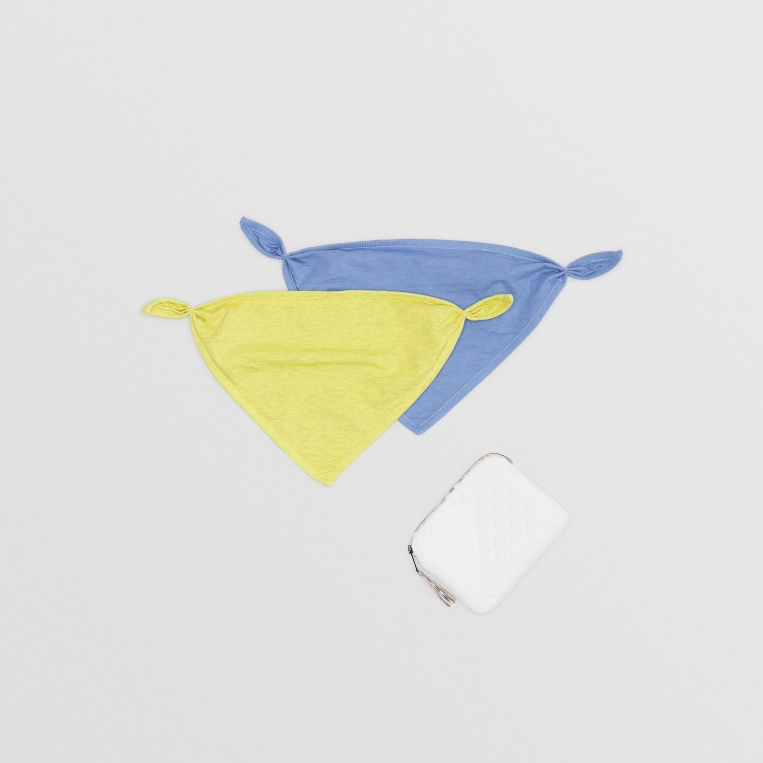 Cotton Jersey Two-piece Baby Gift Set by BURBERRY