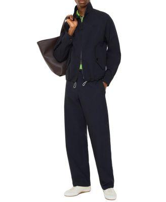 Cotton Linen Tailored Trousers by BURBERRY