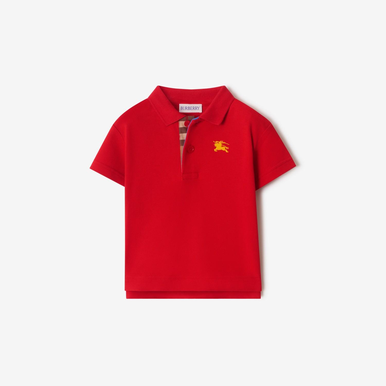 Cotton Piqué Polo Shirt by undefined Cotton Piqué Polo Shirt by undefined
