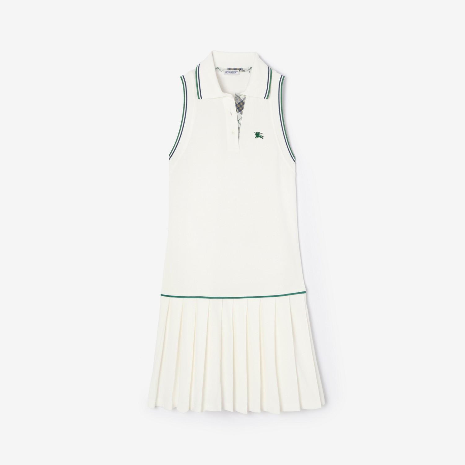 Cotton Piqué Tennis Dress by BURBERRY