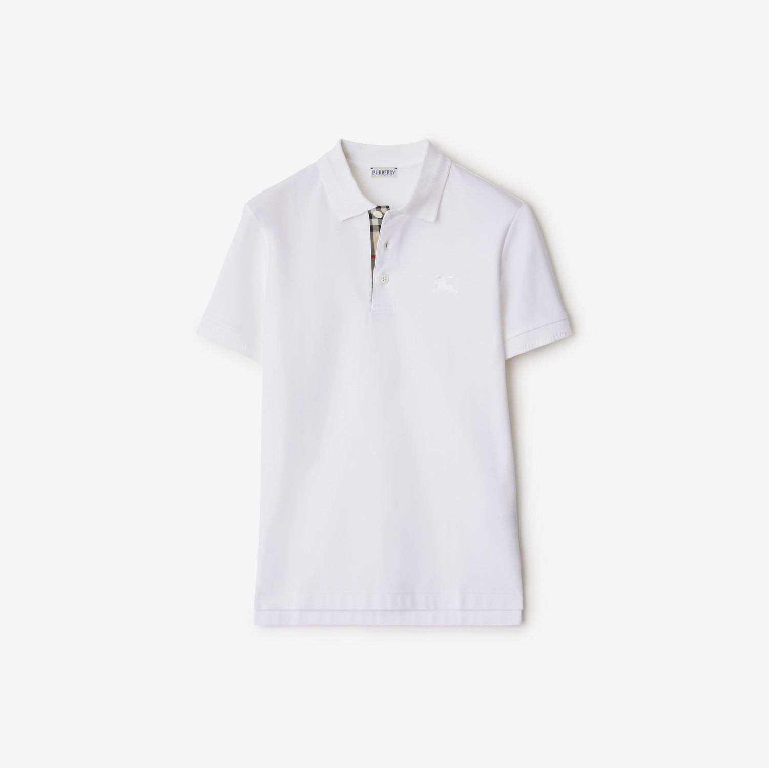 Cotton Polo Shirt by BURBERRY