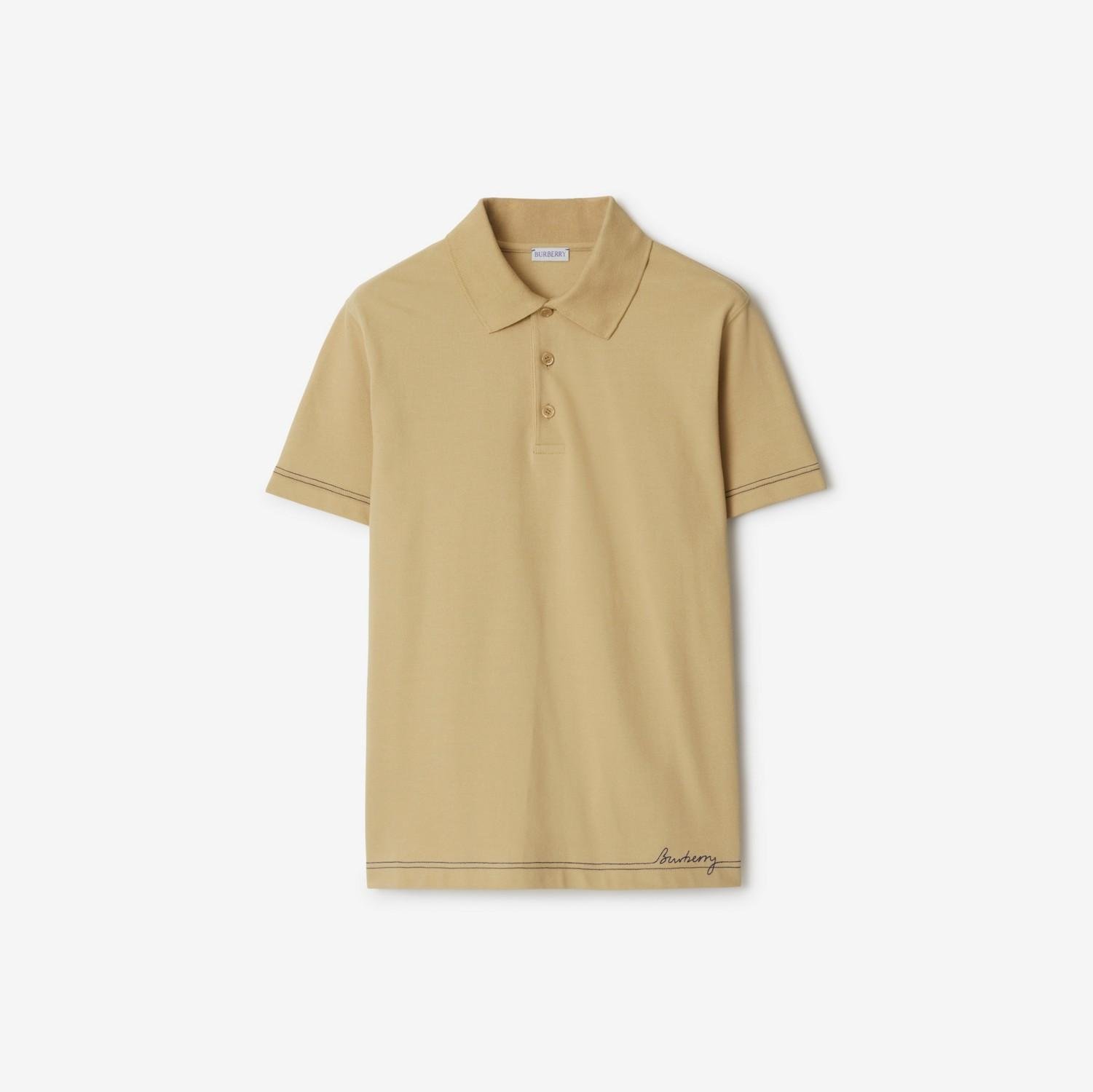 Cotton Polo Shirt by BURBERRY