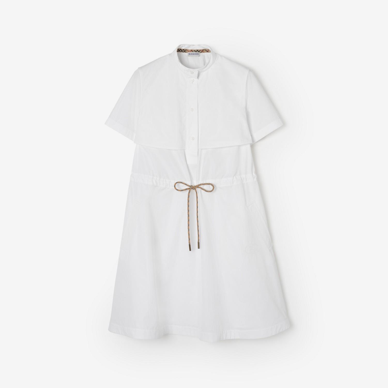 Cotton Poplin Dress by BURBERRY