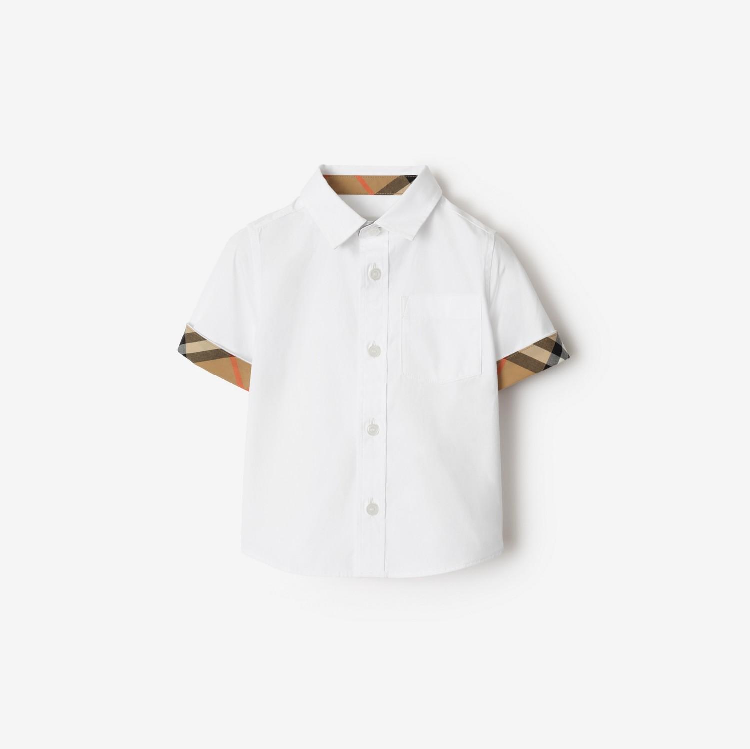 Cotton Poplin Shirt by BURBERRY