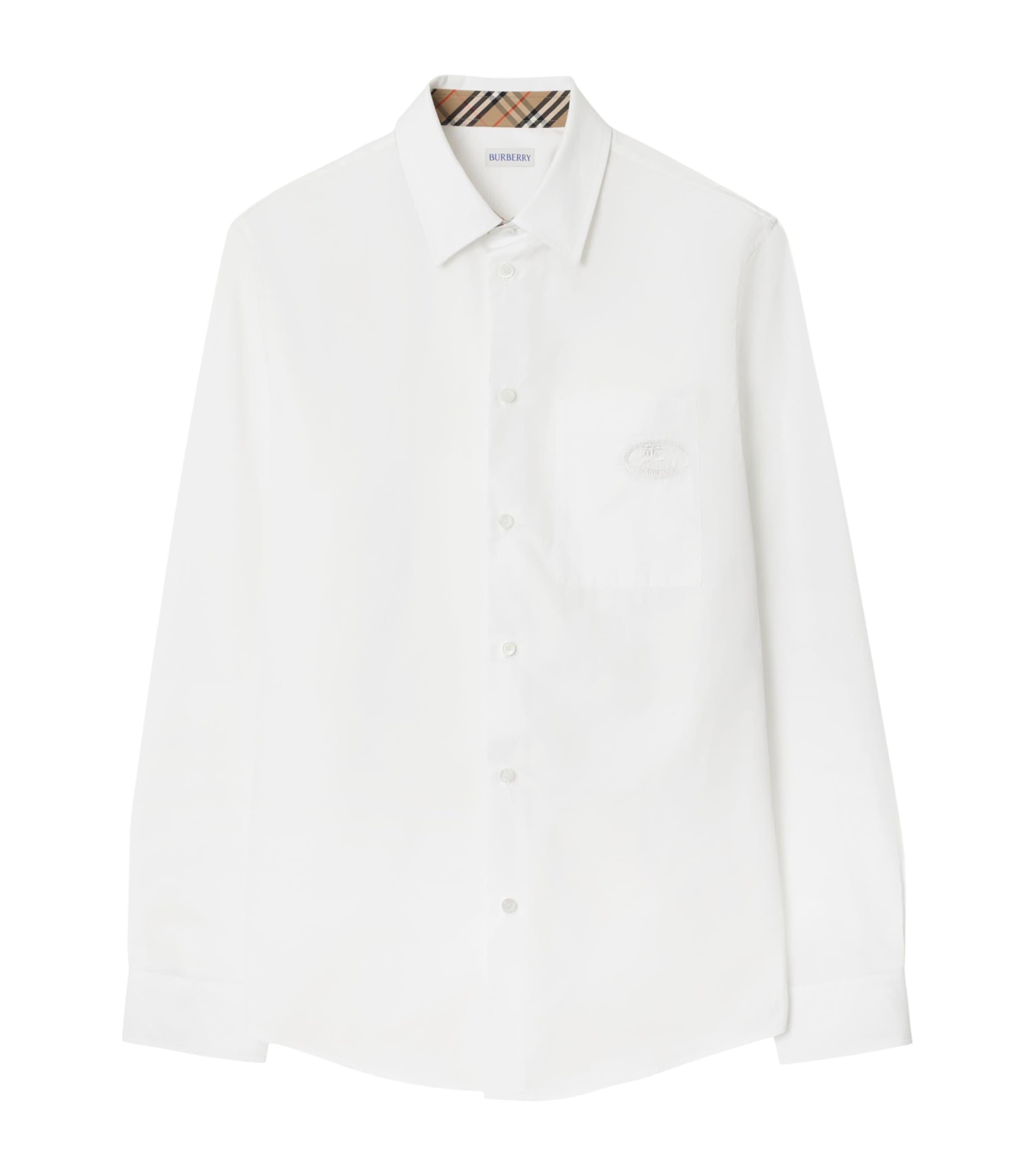 Cotton Poplin Shirt by BURBERRY
