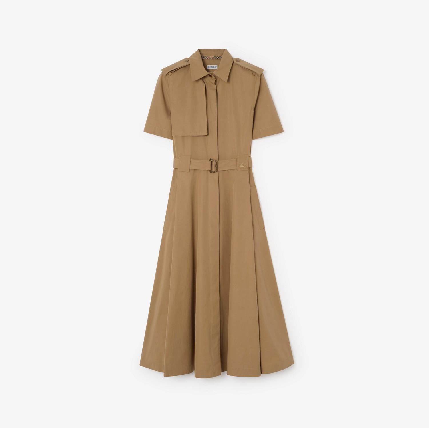 Cotton Poplin Shirt Dress by BURBERRY
