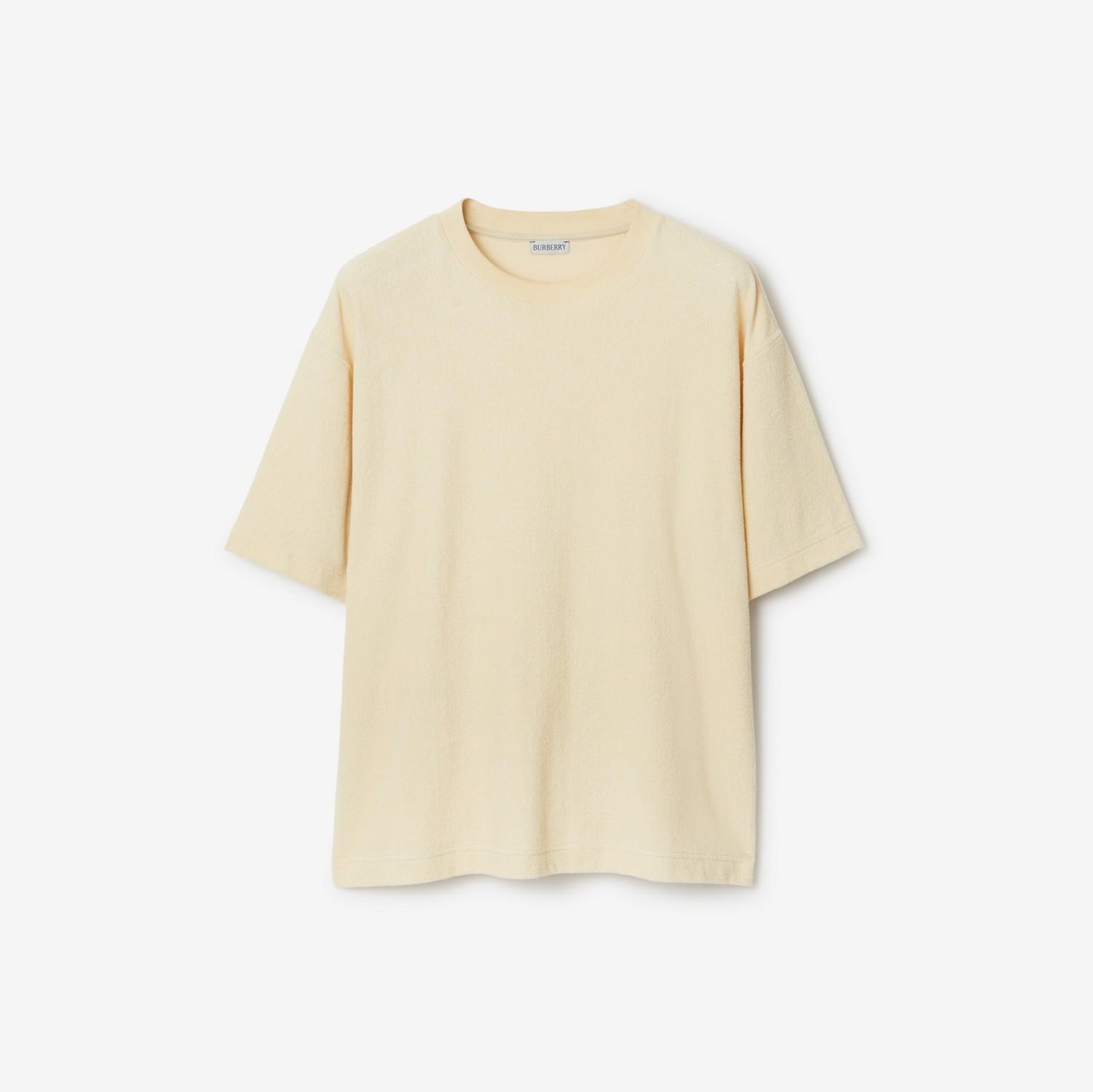 Cotton Towelling T-shirt by BURBERRY