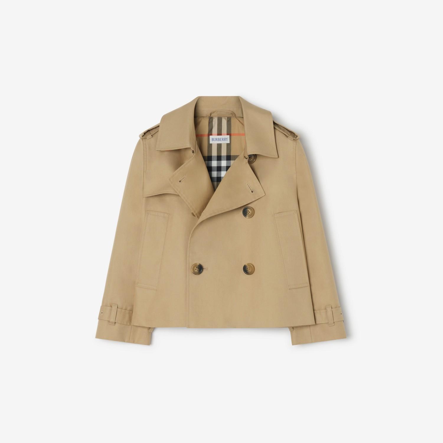 Cotton Trench Jacket by BURBERRY