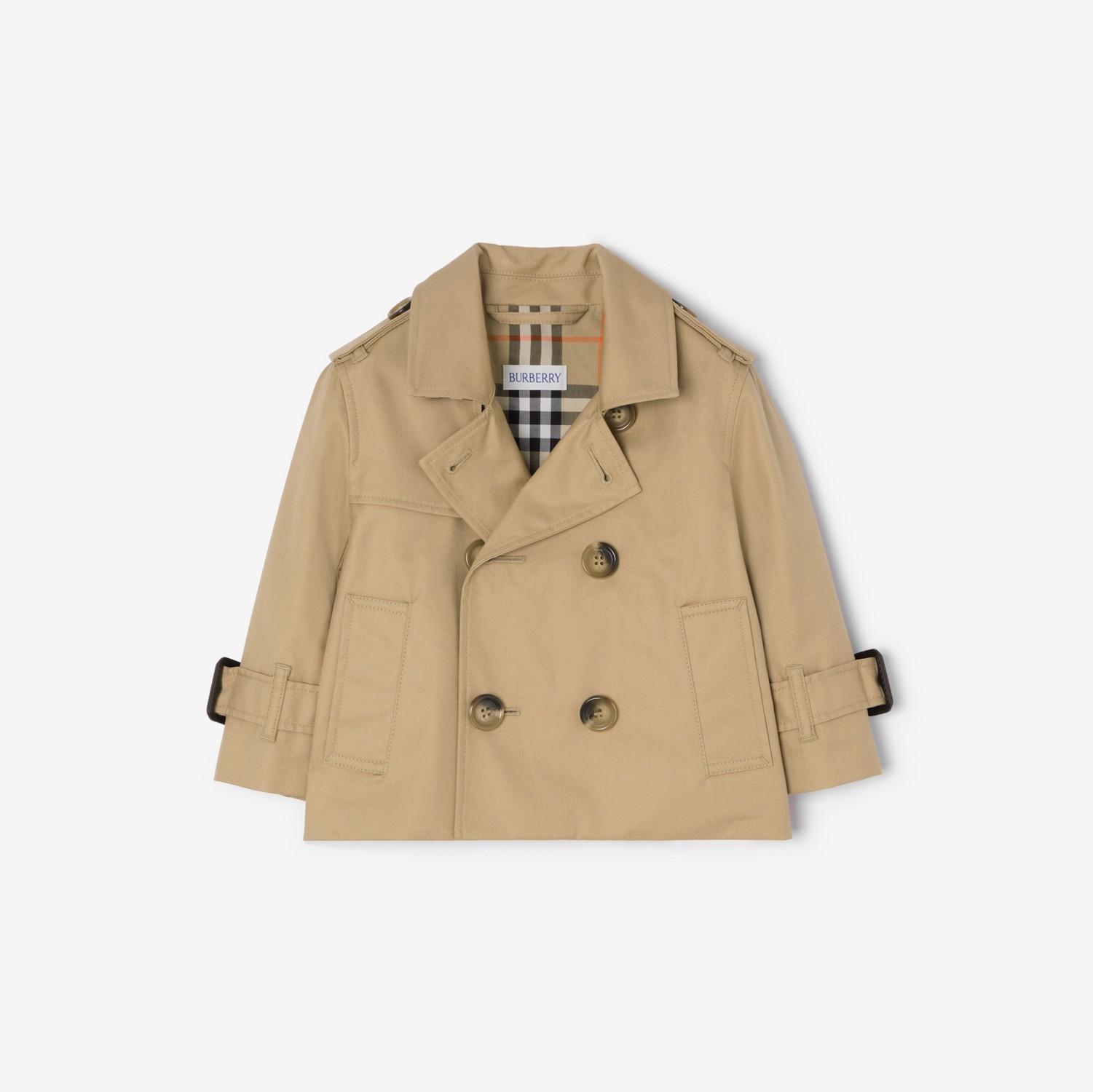 Cotton Trench Jacket by BURBERRY