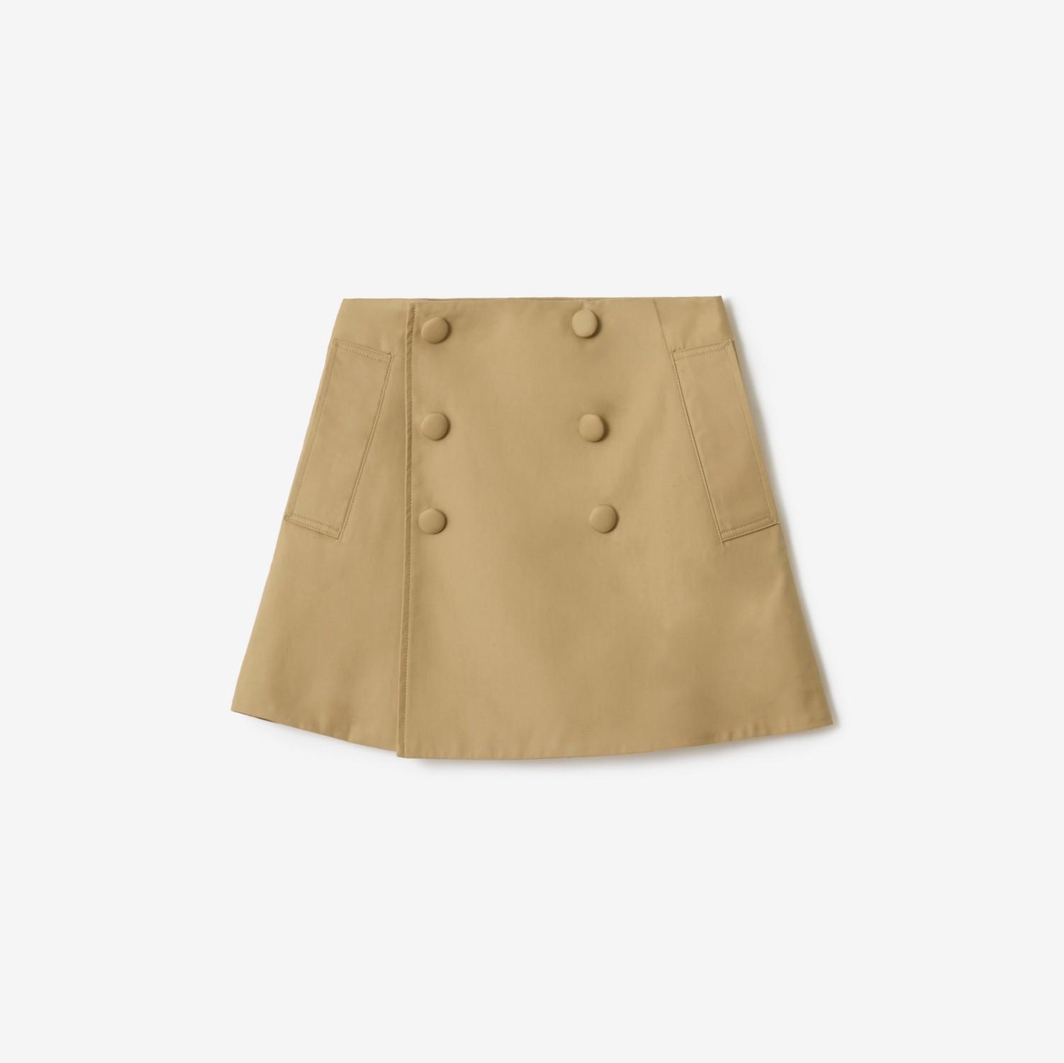 Cotton Trench Skirt by BURBERRY