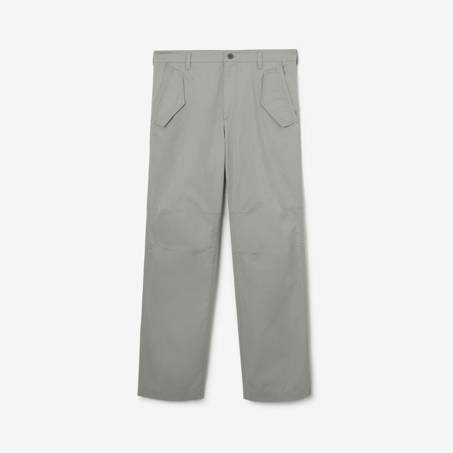 Cotton Twill Cargo Trousers by BURBERRY