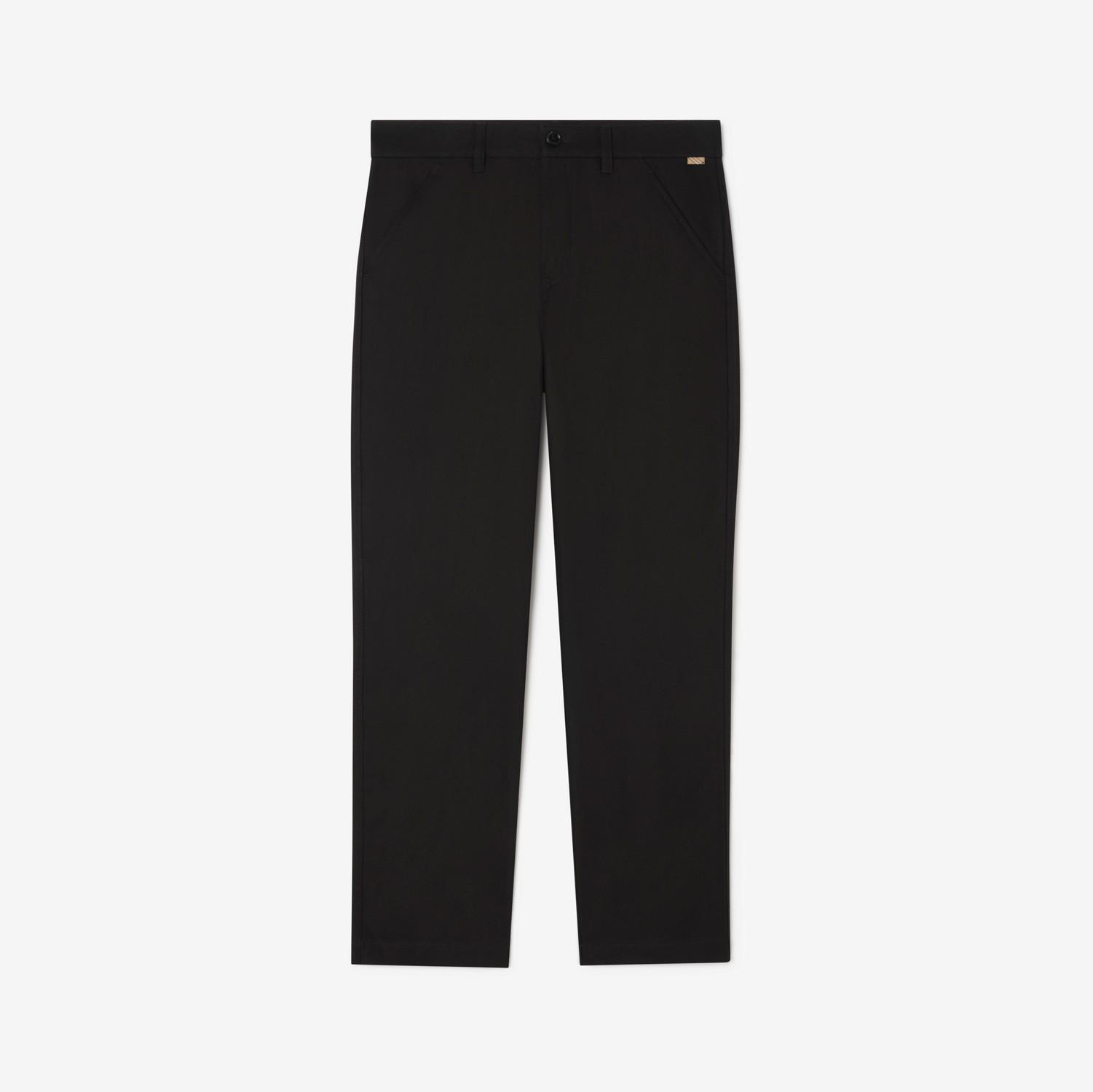 Cotton Twill Chinos by BURBERRY