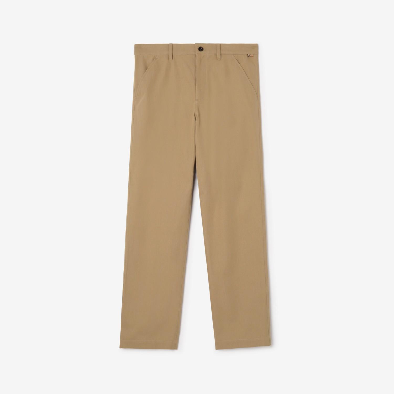 Cotton Twill Chinos by BURBERRY