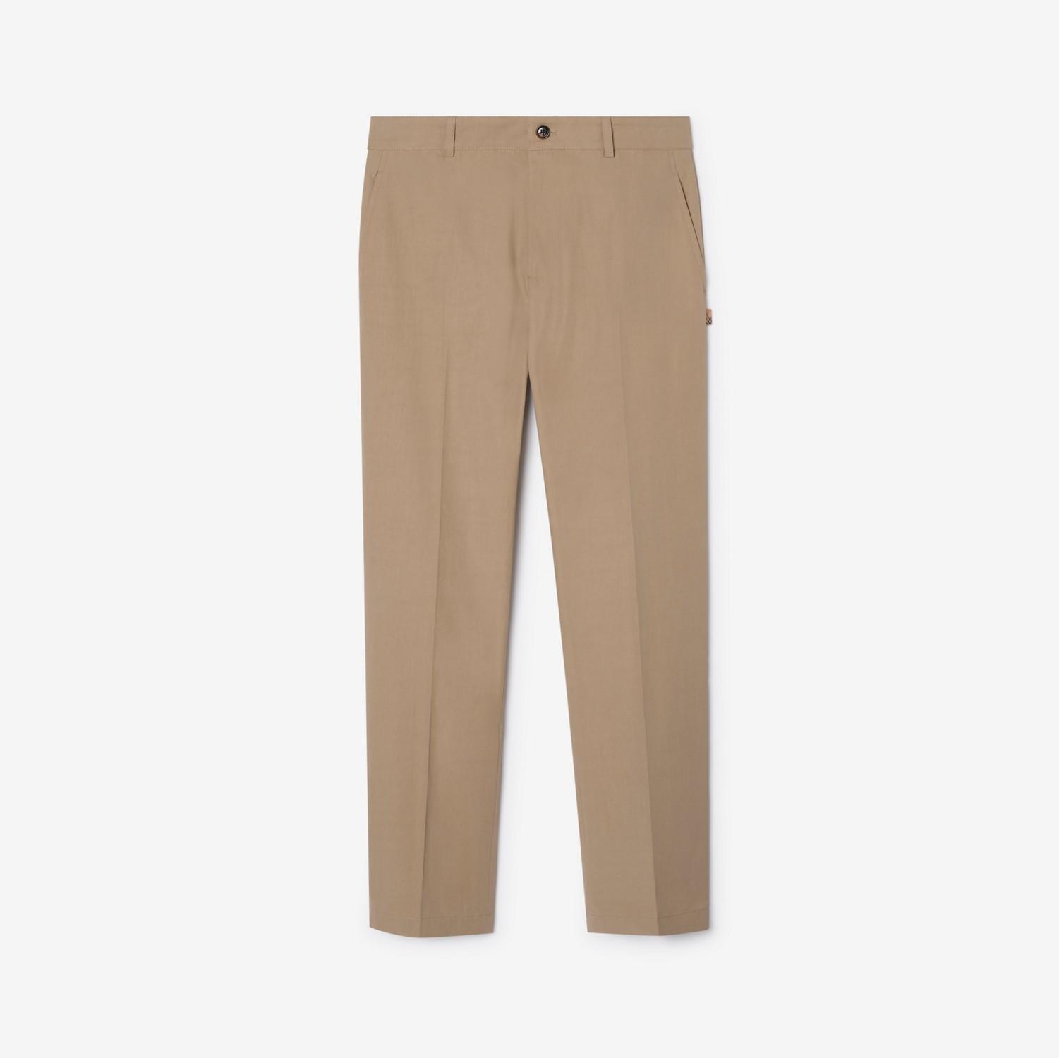 Cotton Twill Chinos by BURBERRY