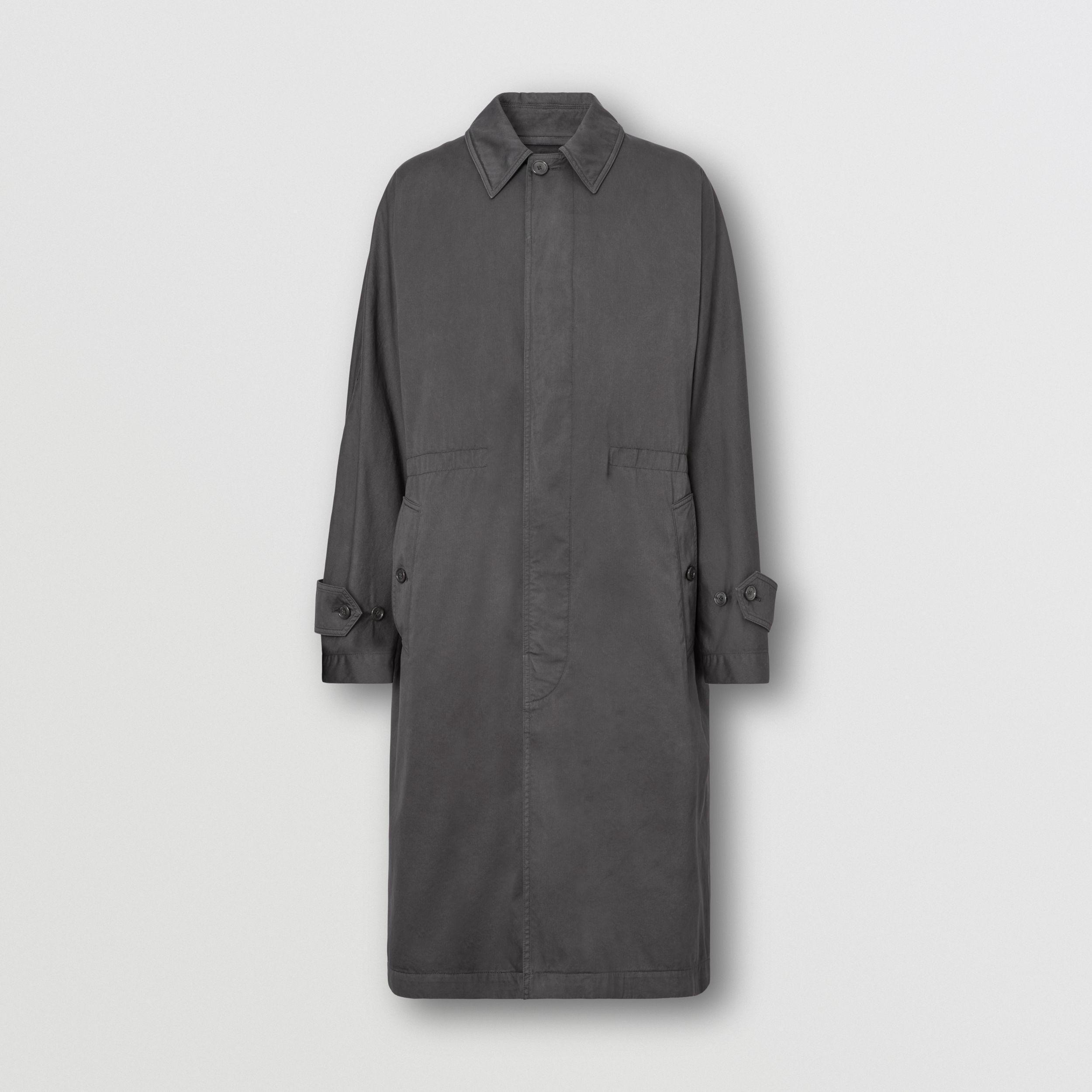 Cotton Twill Drawcord Car Coat by BURBERRY