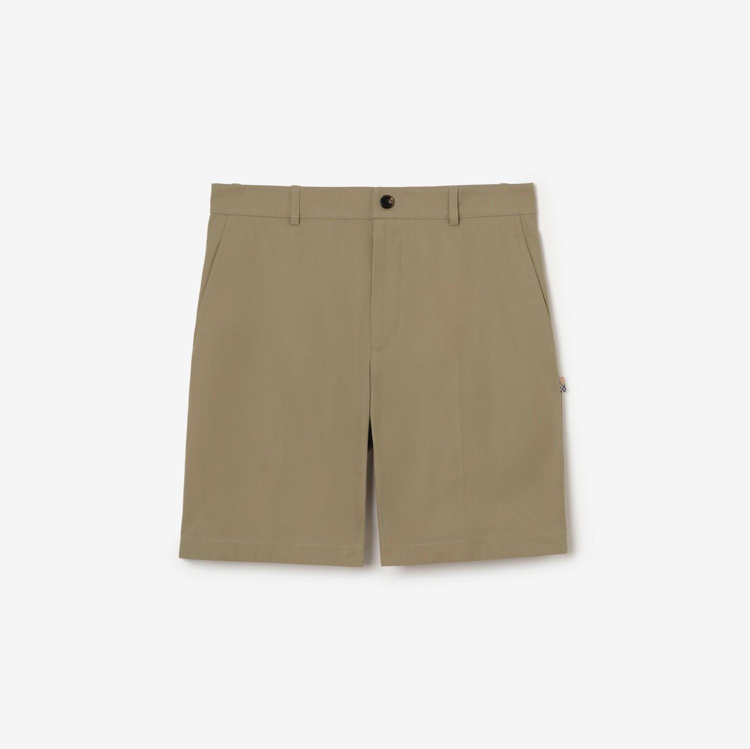 Cotton Twill Shorts by BURBERRY