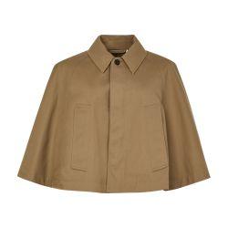 Cotton blend cape by BURBERRY