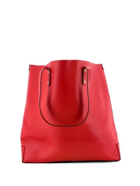 Crest Shopping Leather Large tote bag by BURBERRY 