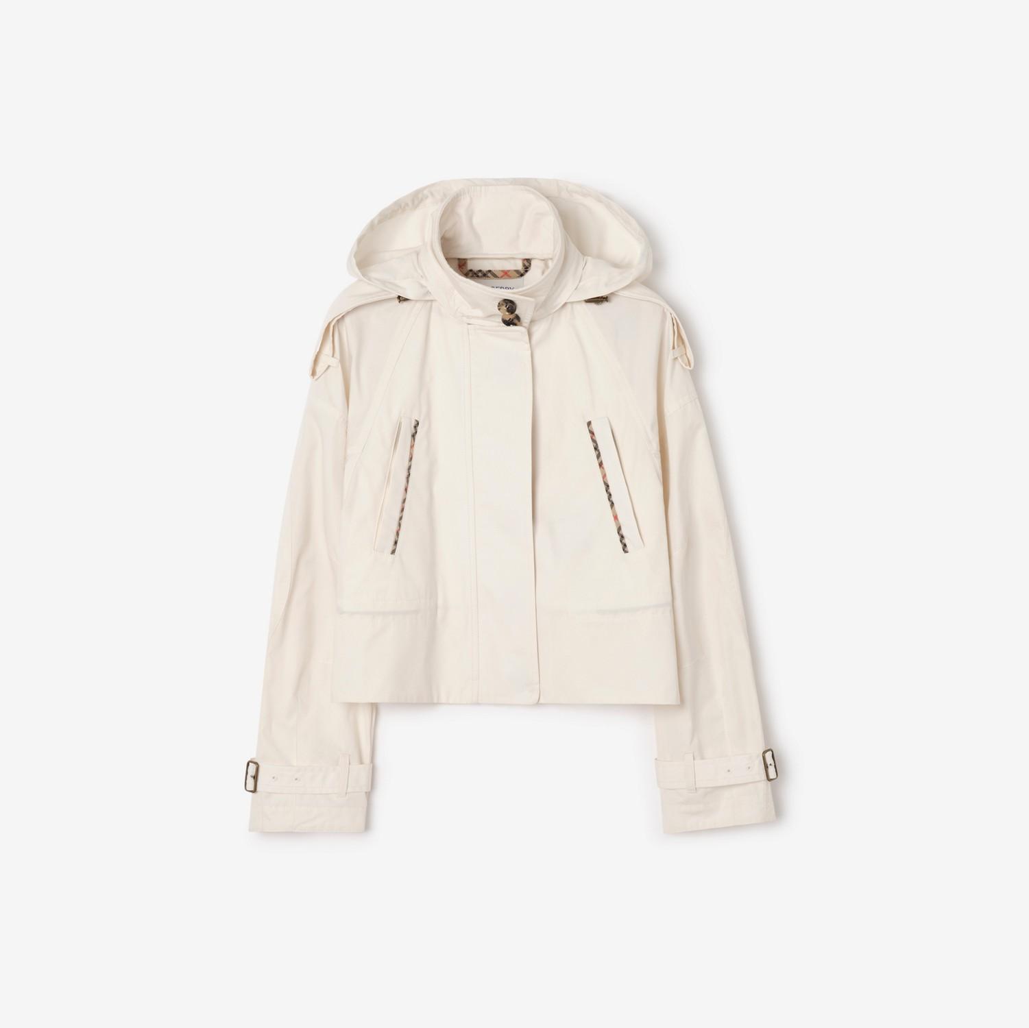 Cropped Lightweight Cotton Ladymoor Jacket​ by BURBERRY