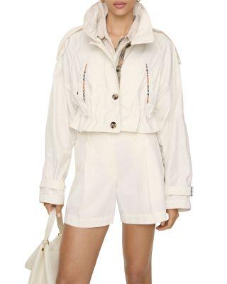 Cropped Lightweight Ladymoor Jacket by BURBERRY