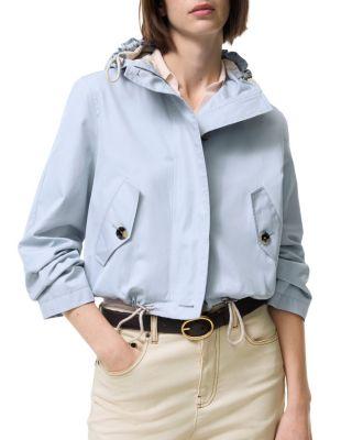 Cropped Tropical Gabardine Parka by BURBERRY