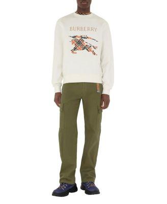 Cross Stitch EKD Cotton Sweatshirt by BURBERRY