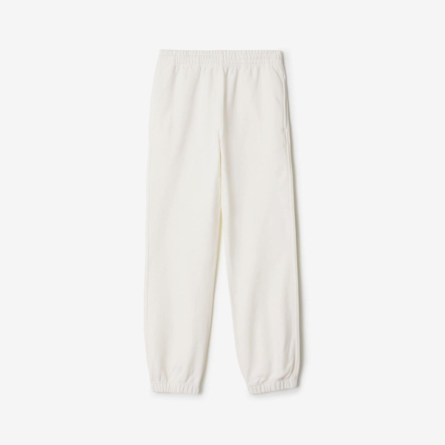 Cross Stitch Knight​ Cotton Jogging Pants by BURBERRY