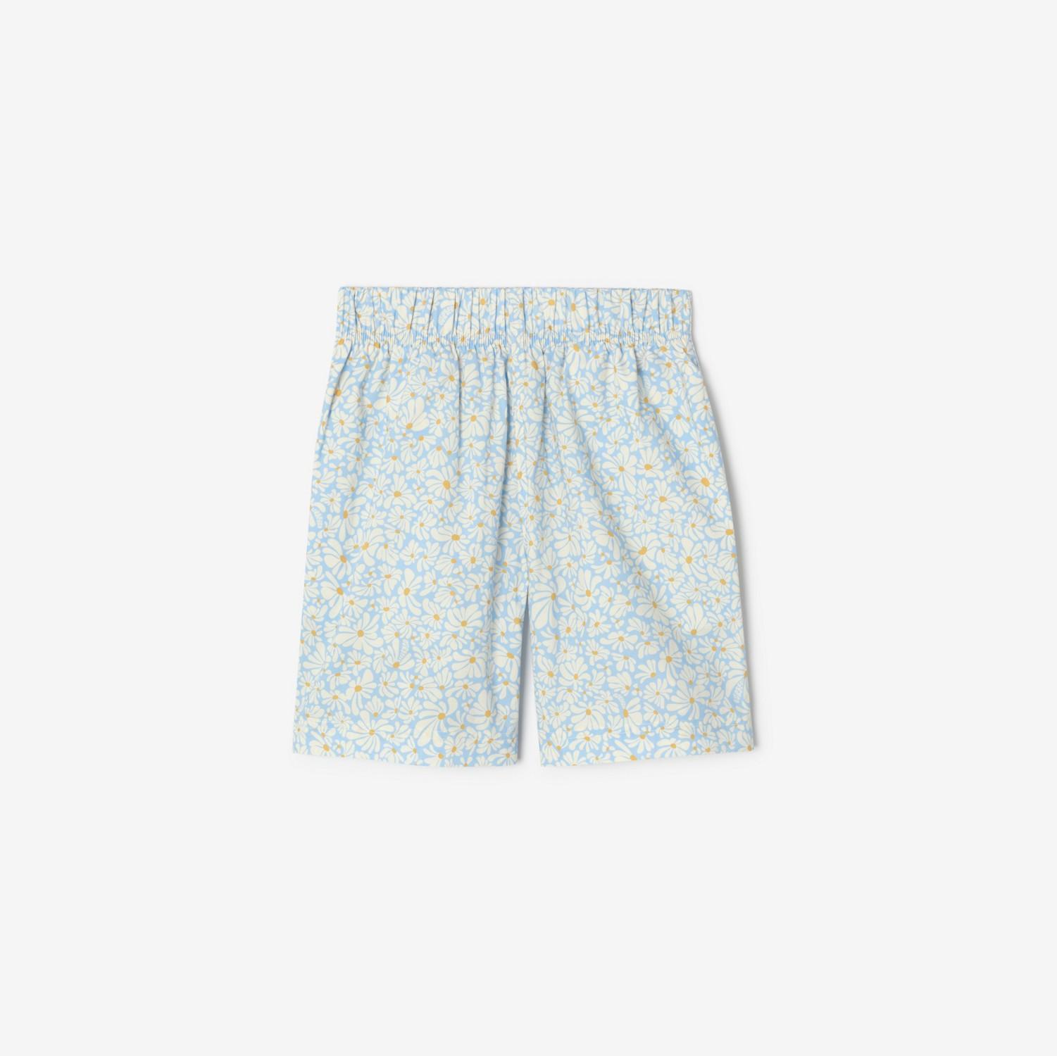 Daisy Cotton Poplin Shorts by BURBERRY
