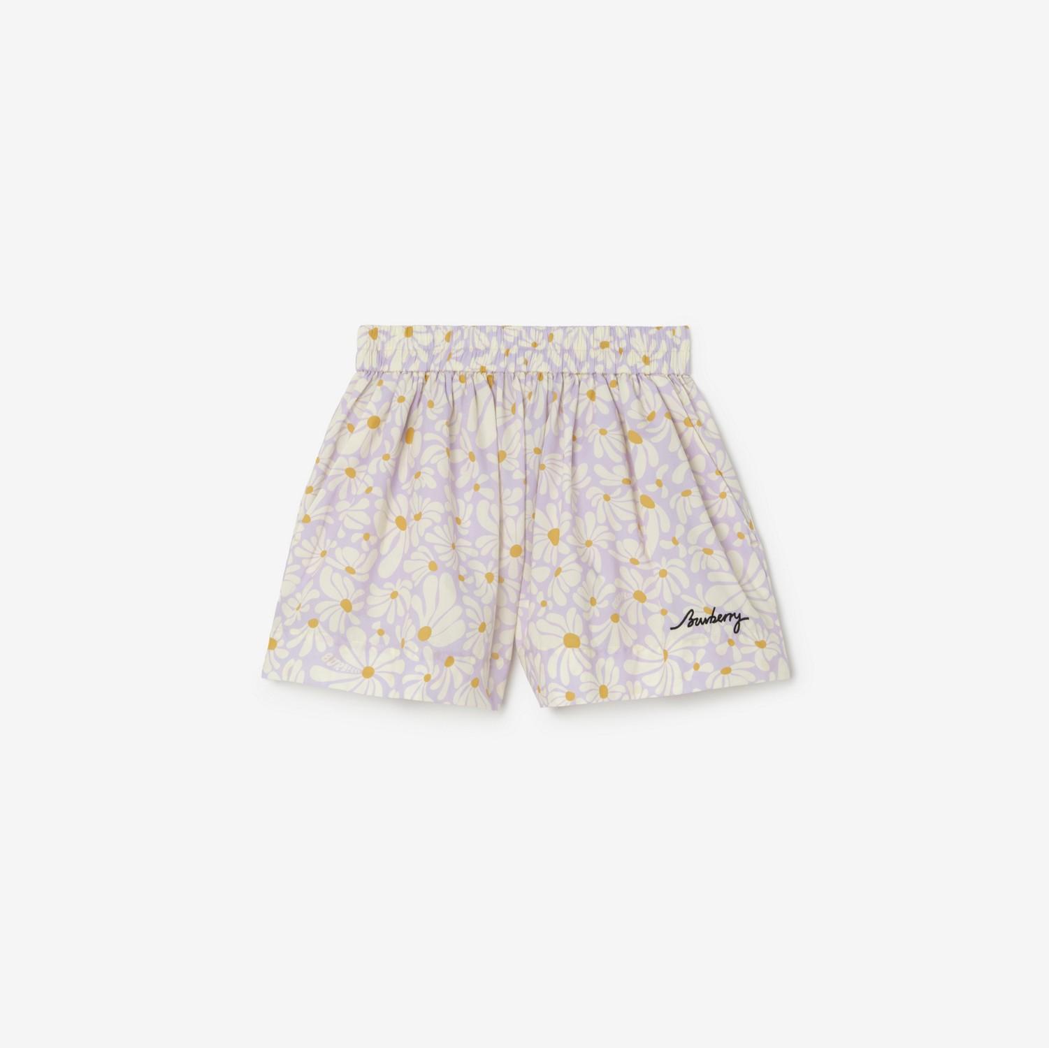 Daisy Cotton Shorts by BURBERRY