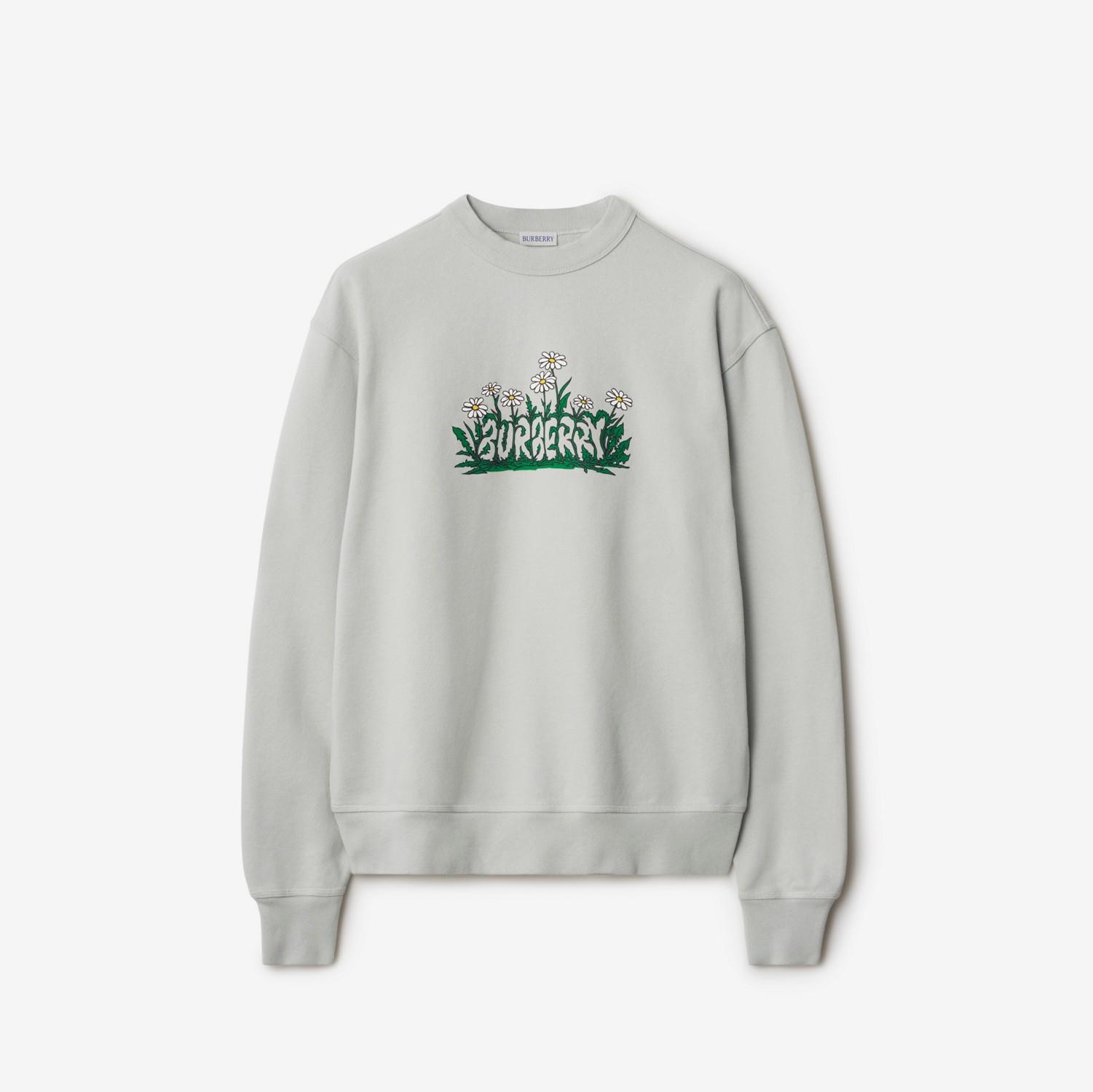 Daisy Logo Cotton Sweatshirt by BURBERRY