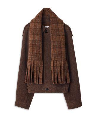 Detachable Scarf Jacket by BURBERRY