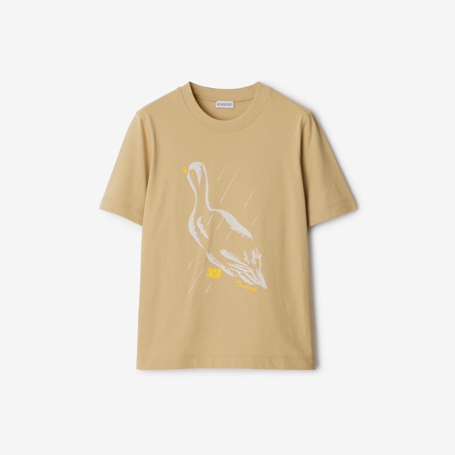 Duck Cotton T-shirt by BURBERRY