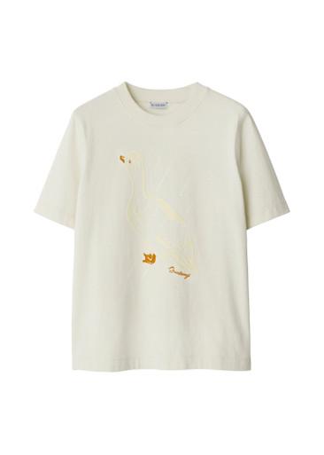 Duck cotton t-shirt by BURBERRY