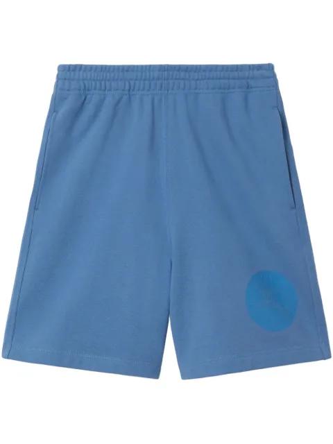EKD-Badge cotton shorts by BURBERRY