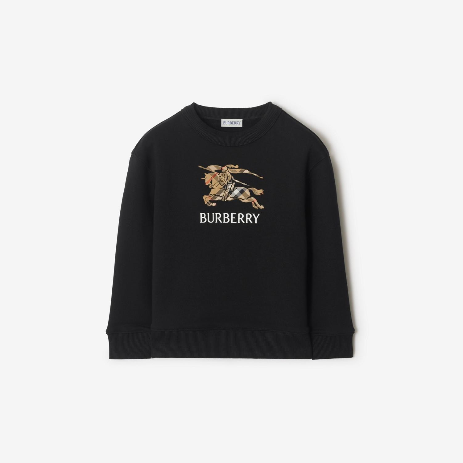 EKD Check Cotton Sweatshirt by BURBERRY