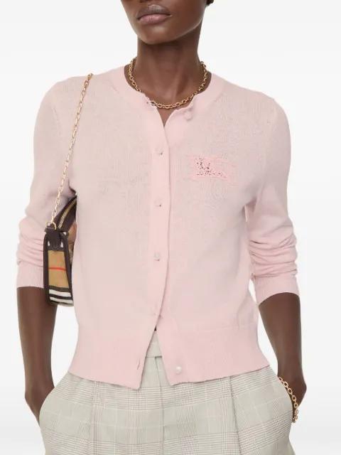 EKD cotton wool cardigan by BURBERRY