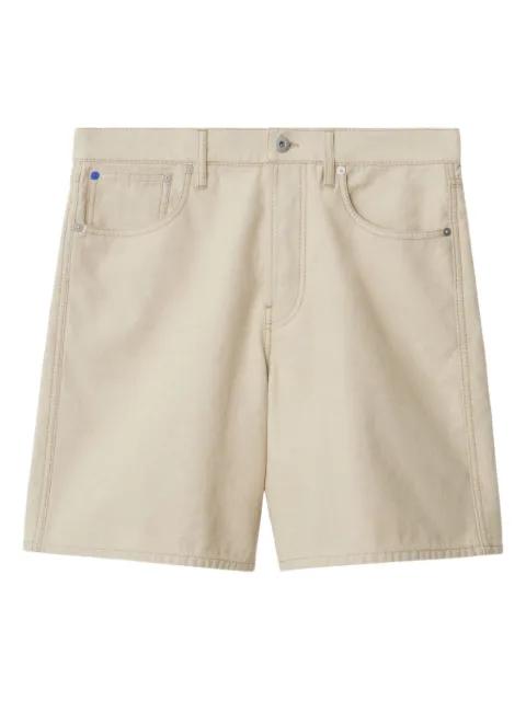 EKD denim shorts by BURBERRY