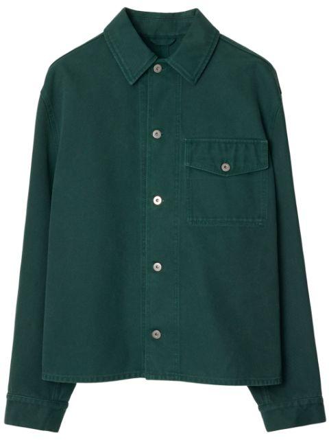 EKD-embroidered cotton jacket by BURBERRY
