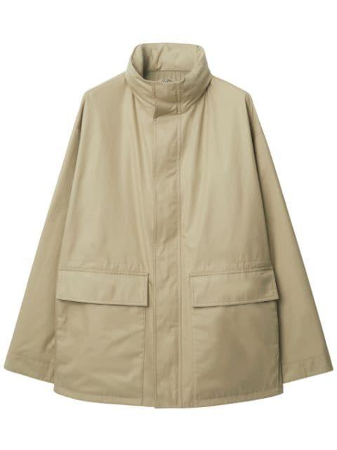 EKD-embroidered cotton jacket by BURBERRY