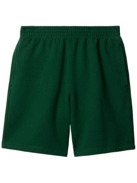 EKD-patch cotton track shorts by BURBERRY