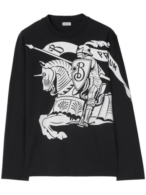 EKD-print cotton sweatshirt by BURBERRY