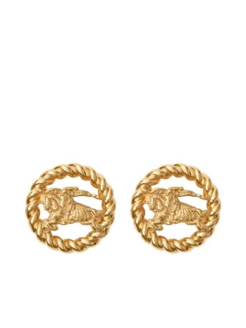 EKD stud earrings​ by BURBERRY