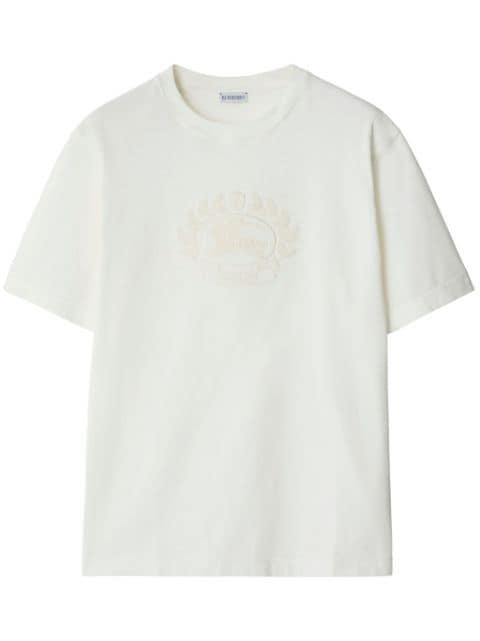 EKD-textured cotton T-shirt by BURBERRY